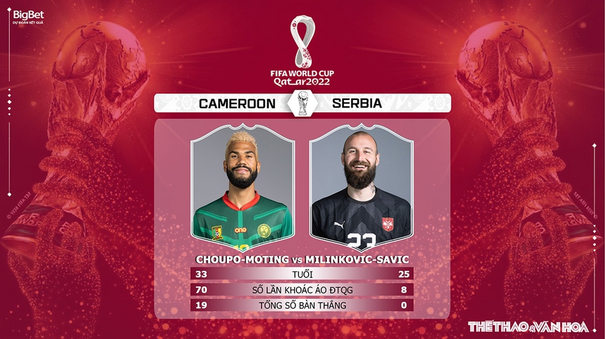 Nhận định bóng đá Cameroon vs Serbia, World Cup 2022 (17h00, 28/11) - Ảnh 6.