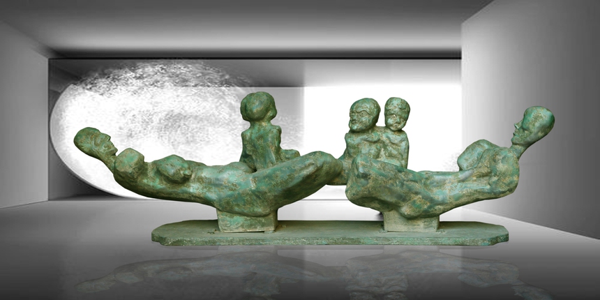 Bạn đã xem hội họa và điêu khắc của Ngô Xuân Bính chưa? - Ảnh 3.