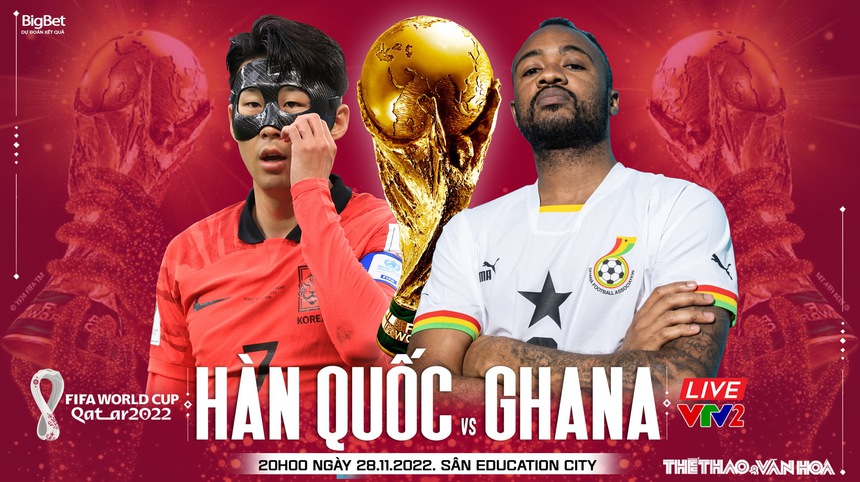 Dự đoán, nhận định Hàn Quốc vs Ghana, World Cup 2022 (20h00, 28/11) - Ảnh 3. Dự đoán, nhận định Hàn Quốc vs Ghana, World Cup 2022 (20h00, 28/11) - Ảnh 3.