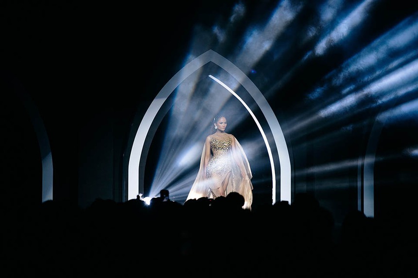 Dàn mỹ nhân VTV trình diễn BST “Lúa" của NTK Thảo Nguyễn - Ảnh 9. Dàn mỹ nhân VTV trình diễn BST “Lúa" của NTK Thảo Nguyễn - Ảnh 9.