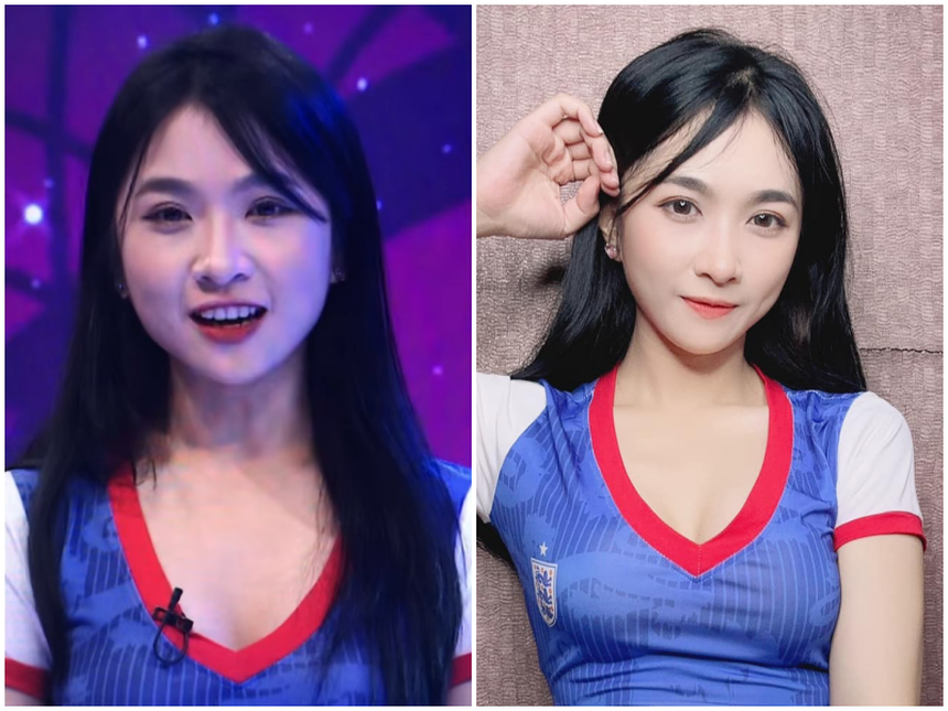 Loạt ảnh lên tivi - trên mạng của dàn hot girl Nóng cùng World Cup: Ai đủ sức cân ảnh cap màn hình? - Ảnh 11.