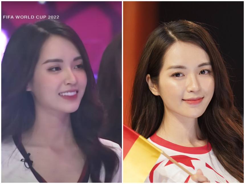 Loạt ảnh lên tivi - trên mạng của dàn hot girl Nóng cùng World Cup: Ai đủ sức cân ảnh cap màn hình? - Ảnh 8.