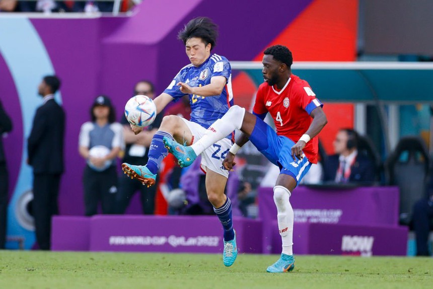 ĐIỂM NHẤN Nhật Bản 0-1 Costa Rica: Nhật Bản lấn lướt nhưng không hiệu quả - Ảnh 2. ĐIỂM NHẤN Nhật Bản 0-1 Costa Rica: Nhật Bản lấn lướt nhưng không hiệu quả - Ảnh 2.