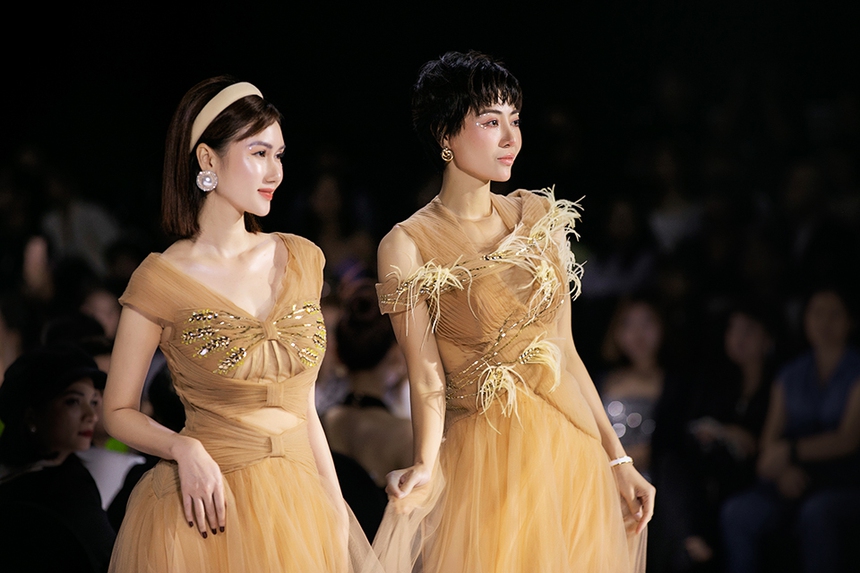 Dàn mỹ nhân VTV trình diễn BST “Lúa" của NTK Thảo Nguyễn - Ảnh 4. Dàn mỹ nhân VTV trình diễn BST “Lúa" của NTK Thảo Nguyễn - Ảnh 4.