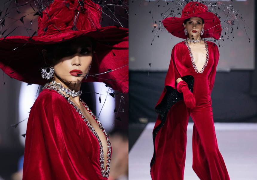 Võ Hoàng Yến vướng nghi vấn mặc đồ đạo nhái: Đến cách trình diễn cũng sao y bản chính! - Ảnh 2. Võ Hoàng Yến vướng nghi vấn mặc đồ đạo nhái: Đến cách trình diễn cũng sao y bản chính! - Ảnh 2.