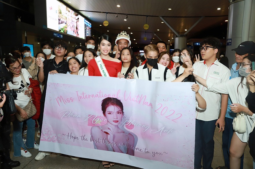 Á hậu Phương Anh lên đường sang Nhật Bản tham dự Miss International 2022 - Ảnh 11.