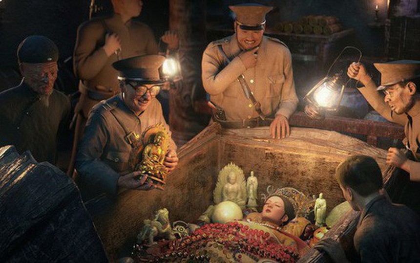 Từ Hy thái Hậu qua đời chôn cất theo hàng ngàn vật báu nhưng chỉ có chiếc túi gấm được bà nắm chặt trong tay, 76 năm sau khai quật mộ mới phát hiện được thứ đựng bên trong - Ảnh 2.