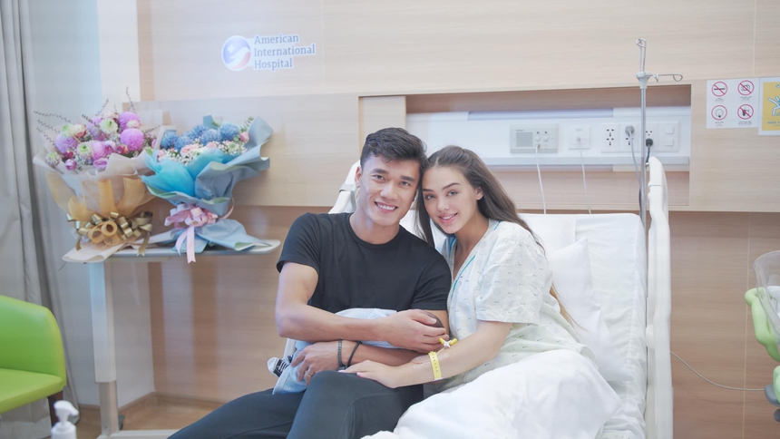 Bùi Tiến Dũng hạnh phúc đón con trai đầu lòng - Ảnh 2. Bùi Tiến Dũng hạnh phúc đón con trai đầu lòng - Ảnh 2.