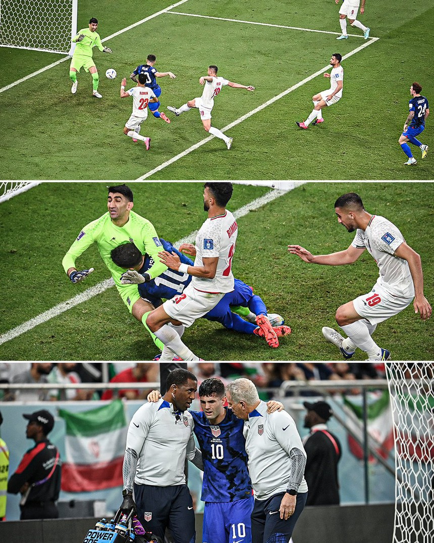 Điểm nhấn Iran 0–1 Mỹ: Mỹ trả giá đắt cho tấm vé vào vòng 1/8 - Ảnh 3.