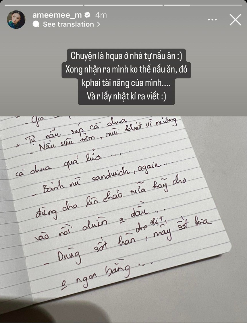 Những “tai nạn” nấu nướng của sao Việt: Amee tự nhận nấu “tởm”, Hari Won rán há cảo “bóng đêm” - Ảnh 2.