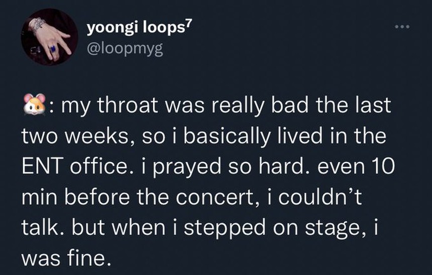 Jin BTS tiết lộ mắc bệnh trước buổi hòa nhạc 'Yet To Come In Busan' - Ảnh 5.