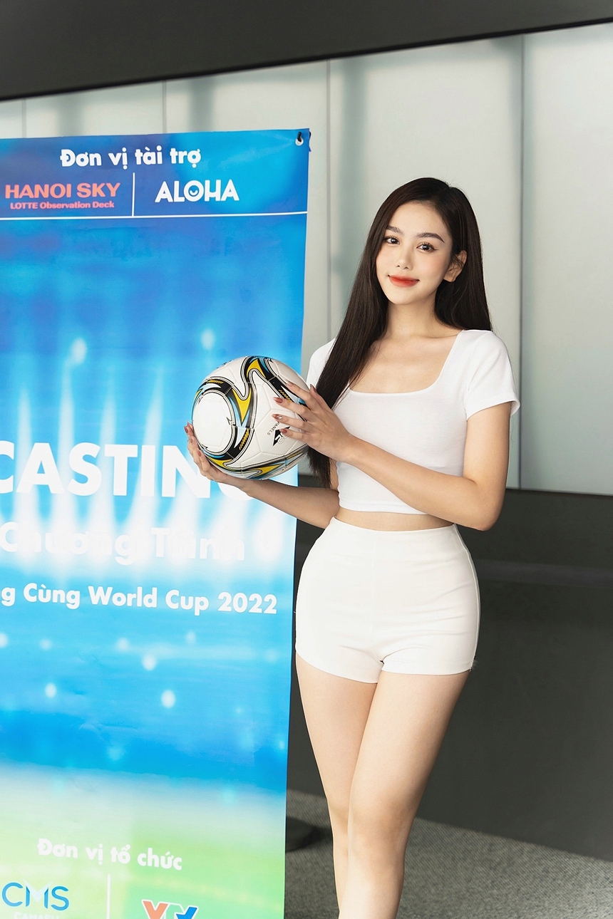 Nhan sắc dàn người đẹp hâm nóng World Cup 2022 - Ảnh 9. Nhan sắc dàn người đẹp hâm nóng World Cup 2022 - Ảnh 9.