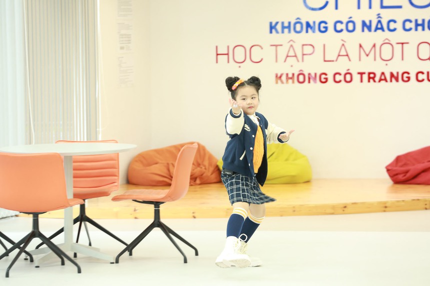 "Thế lực nhí" nhà Lan Phương, Trương Mỹ Nhân, Fabo Nguyễn... siêu đáng yêu ở show thực tế Thử Thách Lớn Khôn - Ảnh 9.