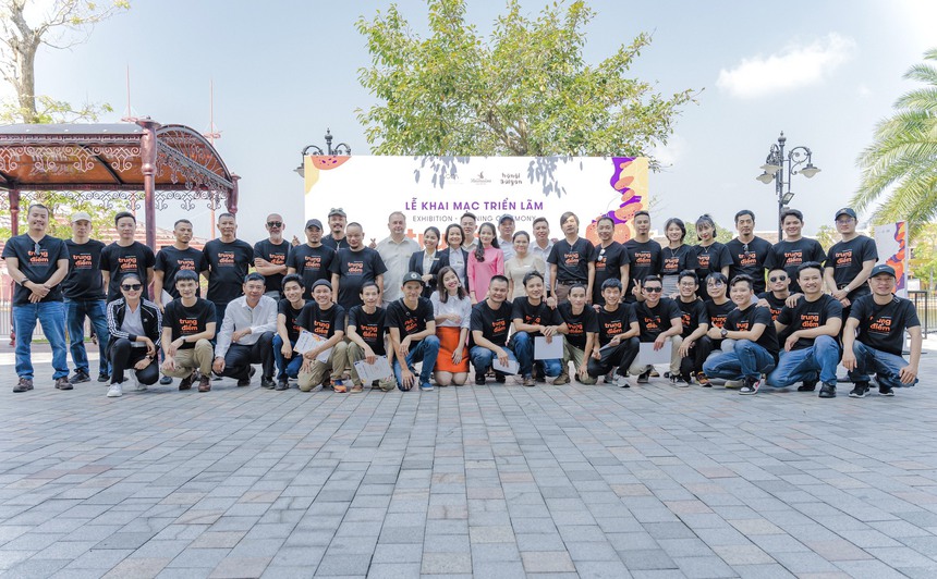 VCCA tổ chức triển lãm điêu khắc "trung điểm" tại Nam Hội An - Ảnh 1.