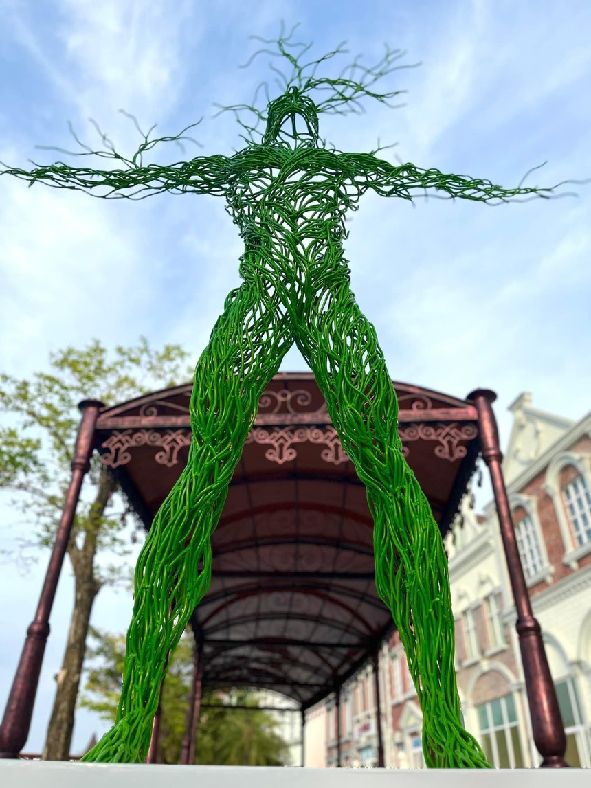 VCCA tổ chức triển lãm điêu khắc "trung điểm" tại Nam Hội An - Ảnh 2.