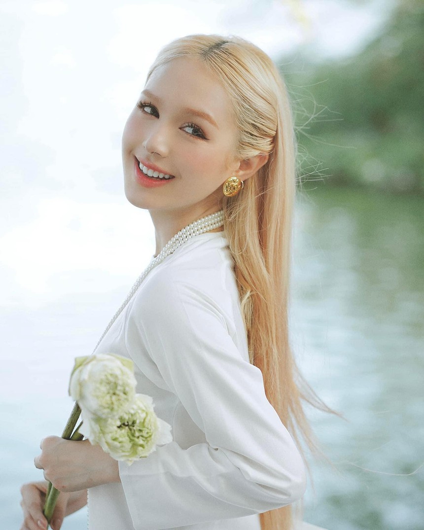 Ngẩn ngơ trước nhan sắc ngày một lên hương của hotgirl Xoài Non, diện đồ bộ ‘signature’ vẫn xinh hết phần thiên hạ - Ảnh 2.