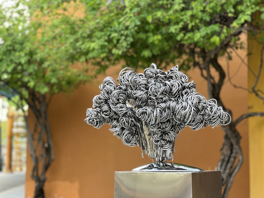 VCCA tổ chức triển lãm điêu khắc "trung điểm" tại Nam Hội An - Ảnh 3.