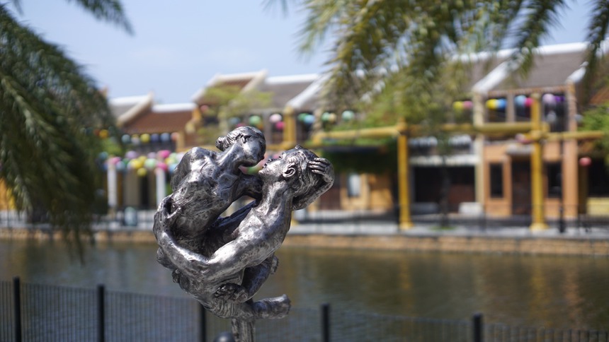 VCCA tổ chức triển lãm điêu khắc "trung điểm" tại Nam Hội An - Ảnh 5.