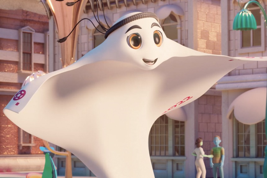 Gặp gỡ La'eeb, linh vật chính thức của World Cup 2022 - Ảnh 2.