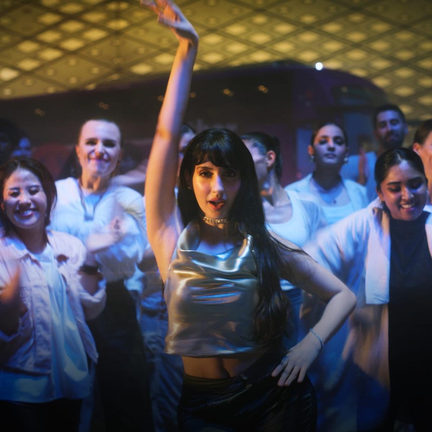 Nghệ sĩ với World Cup: Nora Fatehi - Mang cả Bollywood đến với World Cup - Ảnh 1.