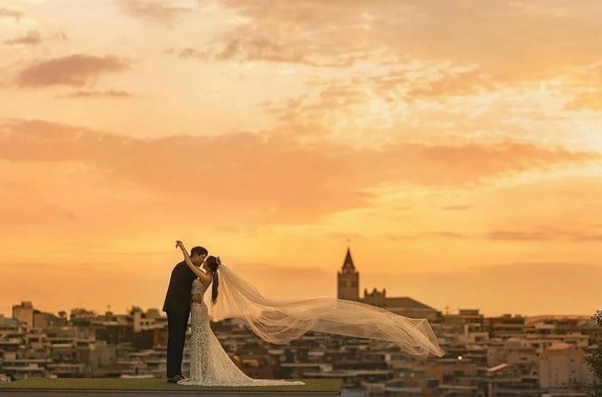 Ngắm loạt ảnh cưới đẹp như mơ của Jiyeon T-ara và chồng cầu thủ - Ảnh 5.