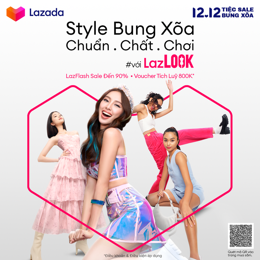 LazLOOK và LazBeauty - hai vũ trụ mới toanh dành cho tín đồ mê thời trang và làm đẹp "bung xõa" từ 12.12 - Ảnh 1.