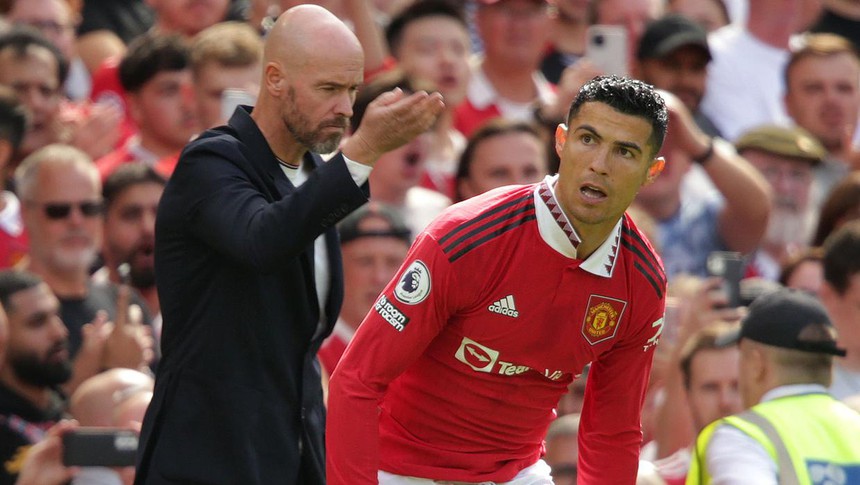 Erik Ten Hag lên tiếng, cáo buộc bị Ronaldo 'đâm sau lưng' - Ảnh 2.
