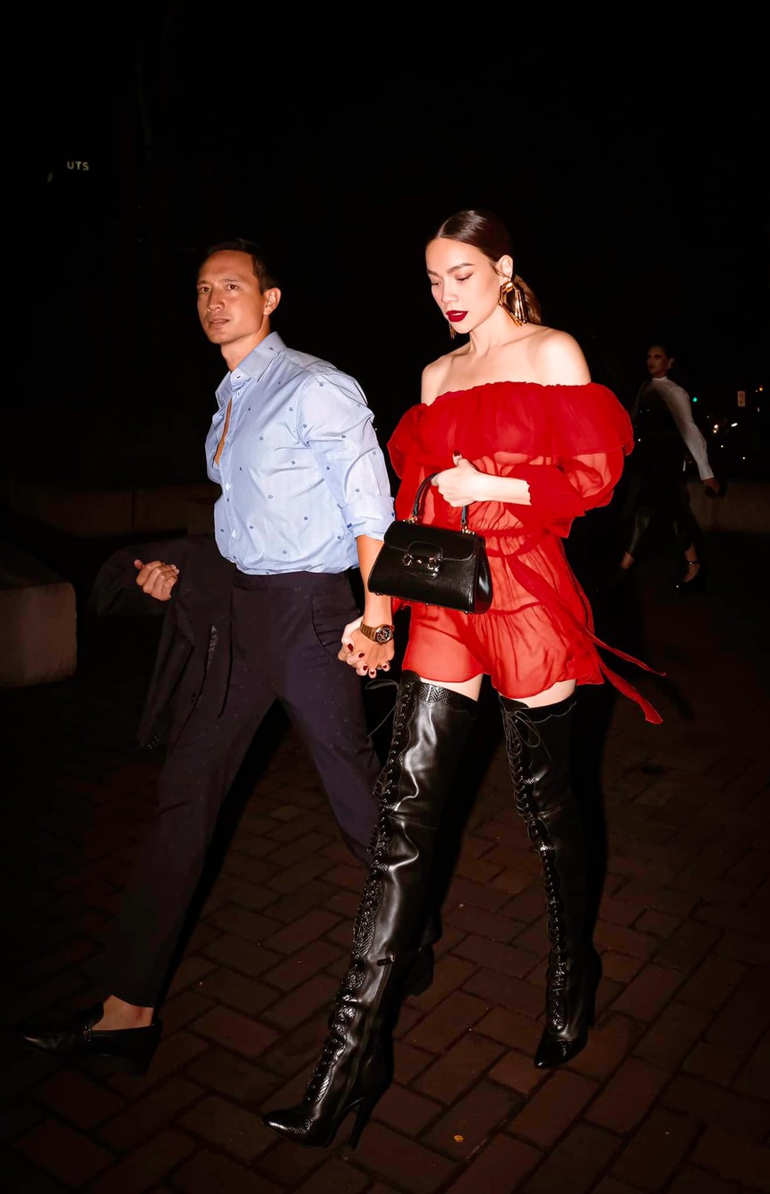 Những lần sánh đôi chuẩn fashionista của Hồ Ngọc Hà và Kim Lý - Ảnh 1.