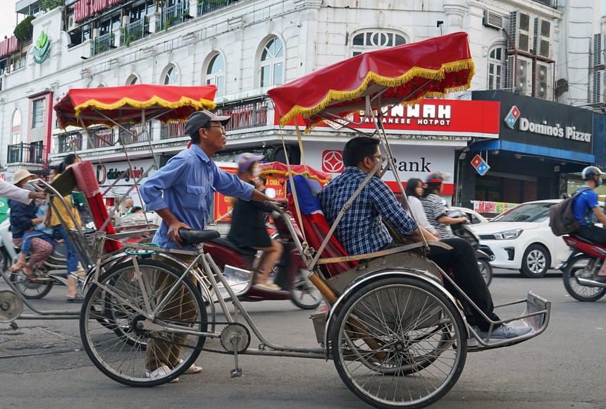 Xích lô - nét văn hóa du lịch Hà Nội  - Ảnh 6.