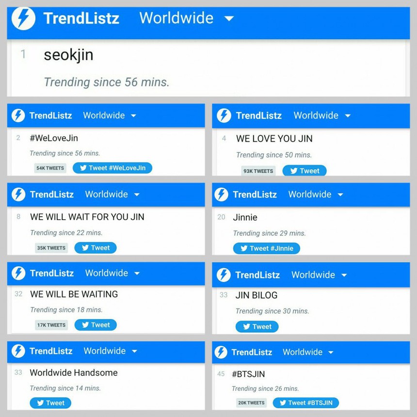 Jin BTS 'gây bão' với kiểu đầu mới cạo khi chuẩn bị nhập ngũ - Ảnh 5.