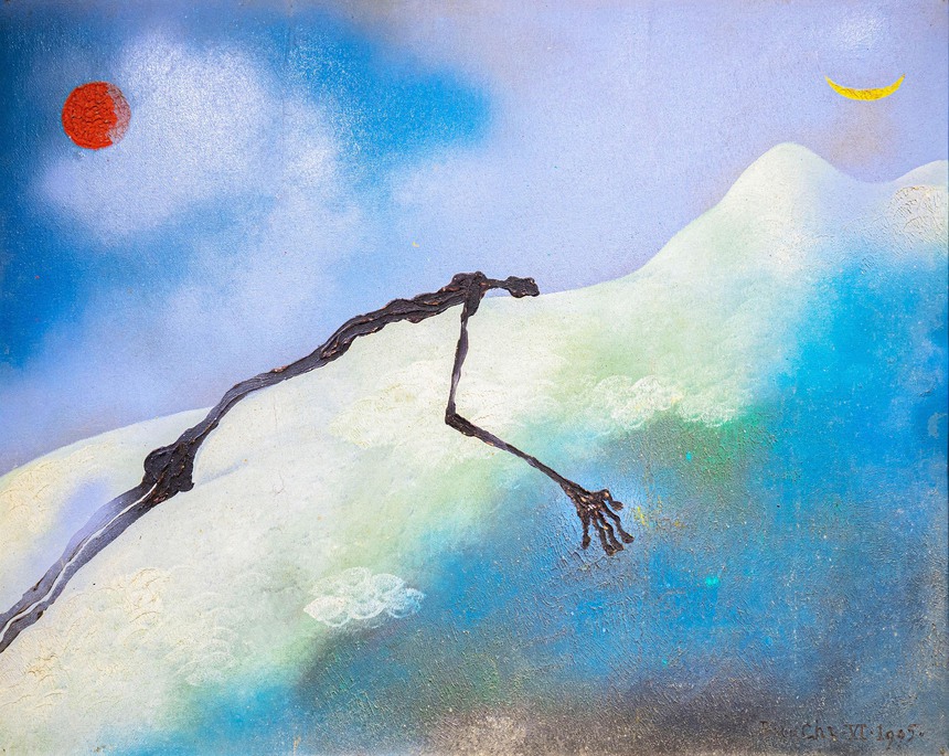 Triển lãm "Tay níu thời gian": Trong tất cả là trường phái Bửu Chỉ - Ảnh 4.