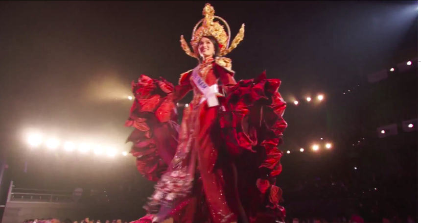 Á hậu Phương Anh toả sáng trong phần thi Trang phục dân tộc ở Chung kết Hoa hậu Quốc tế 2022  - Ảnh 5.