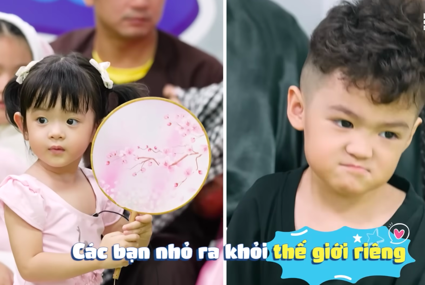Bộ đôi em út 'Thử thách lớn khôn 2' khiến fan 'rụng tim' vì quá đáng yêu - Ảnh 4.