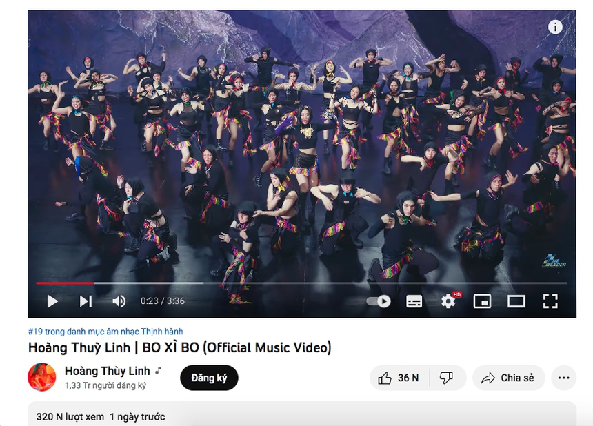 MV mới của Hoàng Thùy Linh ra mắt với thành tích "chậm mà chắc", khán giả phản ứng thế nào? - Ảnh 4. MV mới của Hoàng Thùy Linh ra mắt với thành tích "chậm mà chắc", khán giả phản ứng thế nào? - Ảnh 4.