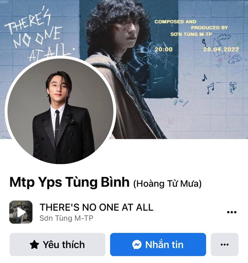 Sơn Tùng M-TP bất ngờ đổi tên Facebook như thuở mới vào nghề, báo hiệu sản phẩm trở lại?  - Ảnh 1.