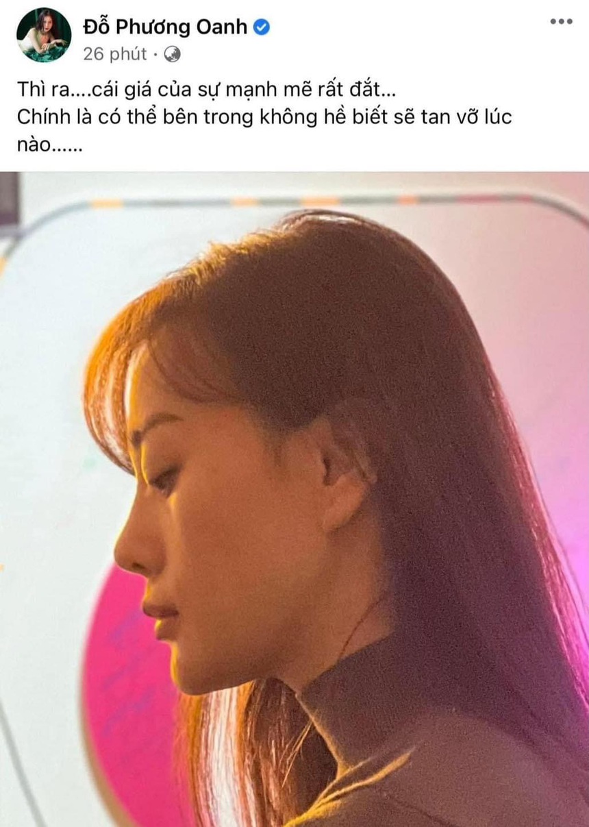 Phương Oanh bất ngờ đăng dòng trạng thái 'tan vỡ' giữa đêm, Shark Bình có động thái lạ rộ nghi vấn tan vỡ? - Ảnh 1. Phương Oanh bất ngờ đăng dòng trạng thái 'tan vỡ' giữa đêm, Shark Bình có động thái lạ rộ nghi vấn tan vỡ? - Ảnh 1.