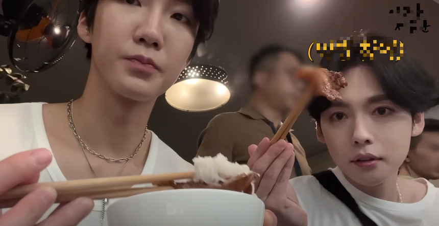 Nhóm nhạc đình đám K-Pop đến Hà Nội quay luôn “foodtour”, không hổ danh “những chàng rể Việt Nam” - Ảnh 7.