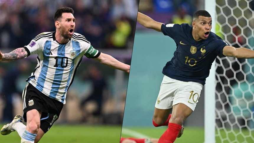 Cả Messi lẫn Mbappe đều có được 5 bàn thắng tại World Cup tính đến thời điểm này Cả Messi lẫn Mbappe đều có được 5 bàn thắng tại World Cup tính đến thời điểm này