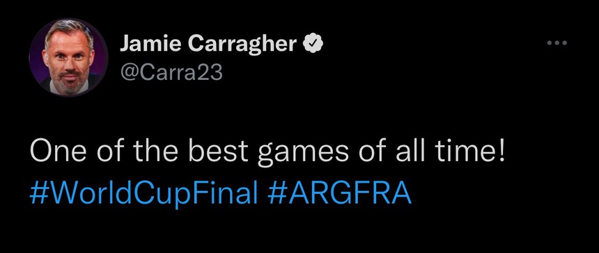 Cộng đồng mạng phát cuồng khi Argentina vô địch World Cup 2022 - Ảnh 3. Cộng đồng mạng phát cuồng khi Argentina vô địch World Cup 2022 - Ảnh 3.