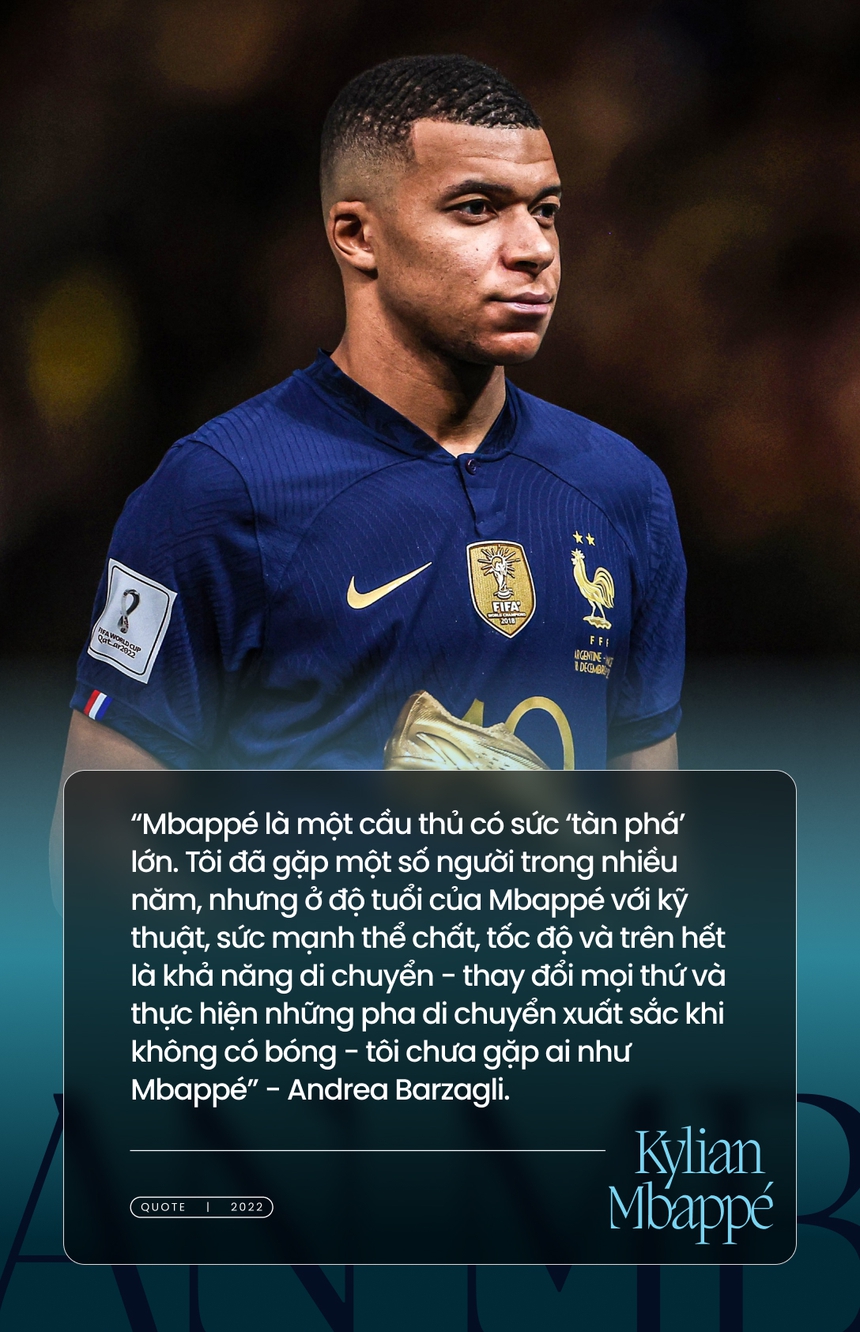 Kylian Mbappé - Siêu sao GenZ "điên rồ": 15 tuổi tự làm ảnh lên bìa Time, 19 tuổi vô địch World Cup, 23 tuổi 363 ngày lập hattrick trận chung kết và thành vua phá lưới! - Ảnh 7. Kylian Mbappé - Siêu sao GenZ "điên rồ": 15 tuổi tự làm ảnh lên bìa Time, 19 tuổi vô địch World Cup, 23 tuổi 363 ngày lập hattrick trận chung kết và thành vua phá lưới! - Ảnh 7.