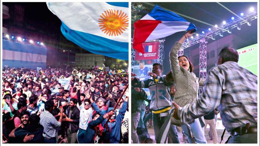 Khi tất cả cảm xúc đều bùng nổ: Hình ảnh cả thế giới dõi theo và ăn mừng trận chung kết World Cup “hay nhất lịch sử” - Ảnh 17.