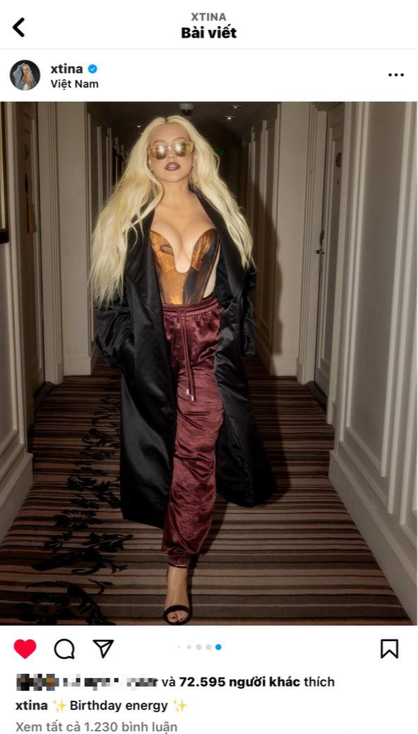 Christina Aguilera đón sinh nhật tại Việt Nam, fan trông đợi màn trình diễn đẳng cấp Diva thế giới!  - Ảnh 1.