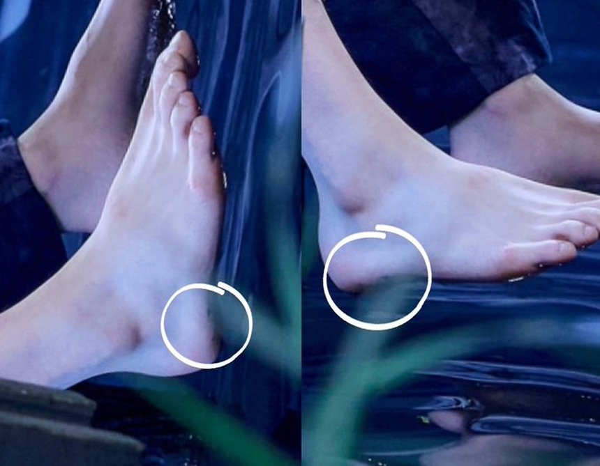 Hình xăm của Suga và V BTS đã bị lộ? - Ảnh 2.