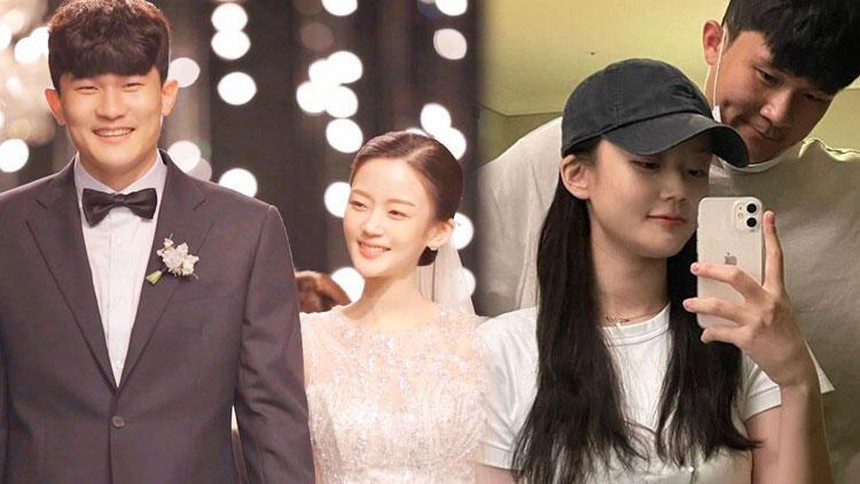 Nhan sắc vợ và bạn gái các tuyển thủ Hàn Quốc - Ảnh 6.