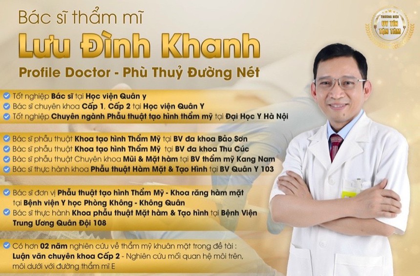Phỏng vấn Bác sĩ Lưu Đình Khanh: bàn tay vàng trong làng thẩm mỹ - Ảnh 1. Phỏng vấn Bác sĩ Lưu Đình Khanh: bàn tay vàng trong làng thẩm mỹ - Ảnh 1.