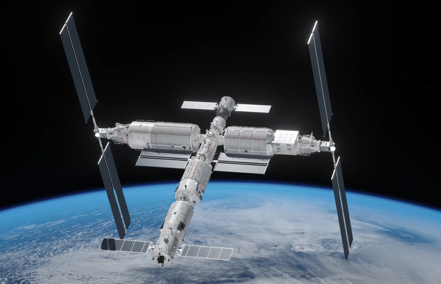 Từ trên quỹ đạo, trạm vũ trụ Trung Quốc sẽ thử truyền điện Mặt trời về Trái Đất - Ảnh 1. Từ trên quỹ đạo, trạm vũ trụ Trung Quốc sẽ thử truyền điện Mặt trời về Trái Đất - Ảnh 1.