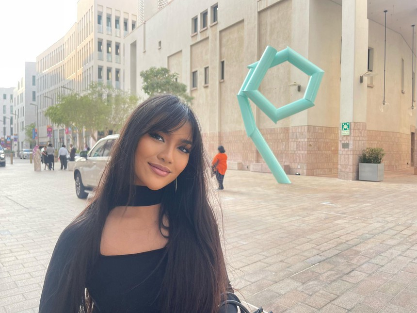 Nữ tiếp viên hàng không người Việt xuất hiện tại lễ trao giải World Cup: Mbappé khiêm tốn, Messi như toả hào quang - Ảnh 6.