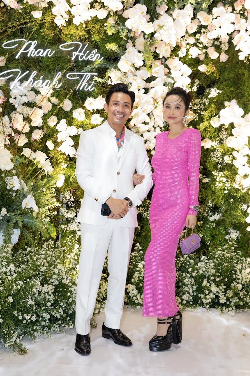 Chí Anh và dàn sao đổ bộ tiệc cưới của Khánh Thi - Ảnh 2.