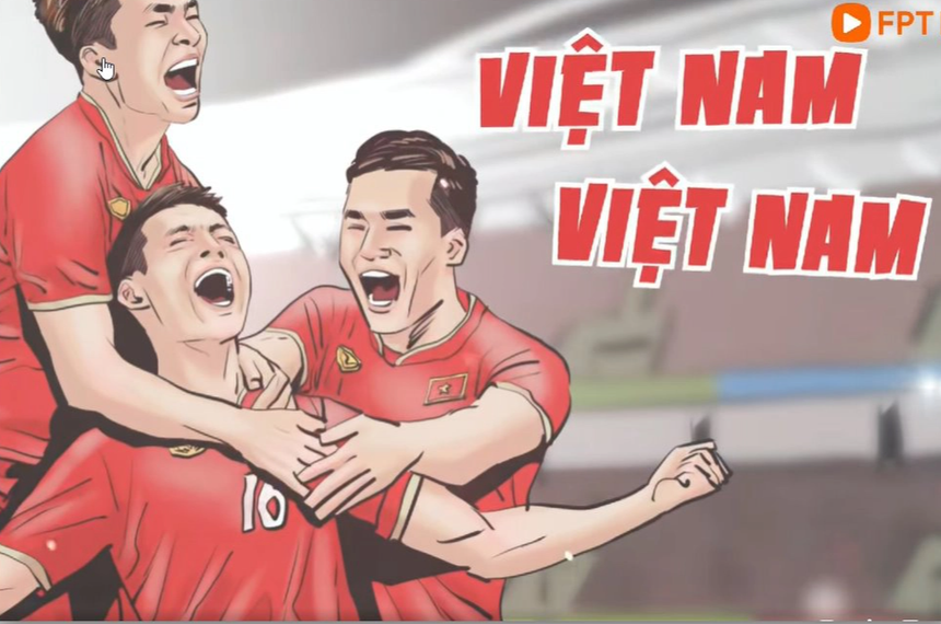 'Tình yêu bất tử' của Bức Tường dành cho AFF Cup 2022 - Ảnh 1. 'Tình yêu bất tử' của Bức Tường dành cho AFF Cup 2022 - Ảnh 1.