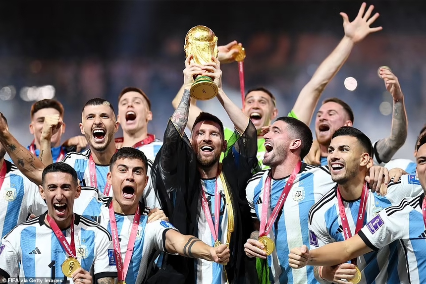 Những bức ảnh ấn tượng nhất World Cup 2022 - Ảnh 2. Những bức ảnh ấn tượng nhất World Cup 2022 - Ảnh 2.